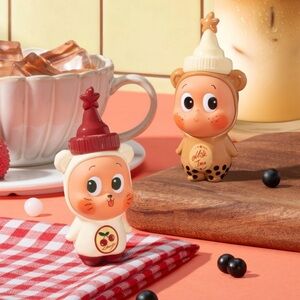 Authentic Twinkle Twinkle Bubble Tea & Cherry Iced Tea Figurines